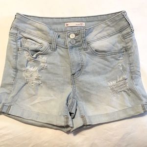 SO low rise FAVORITE MINI size 5 light denim short